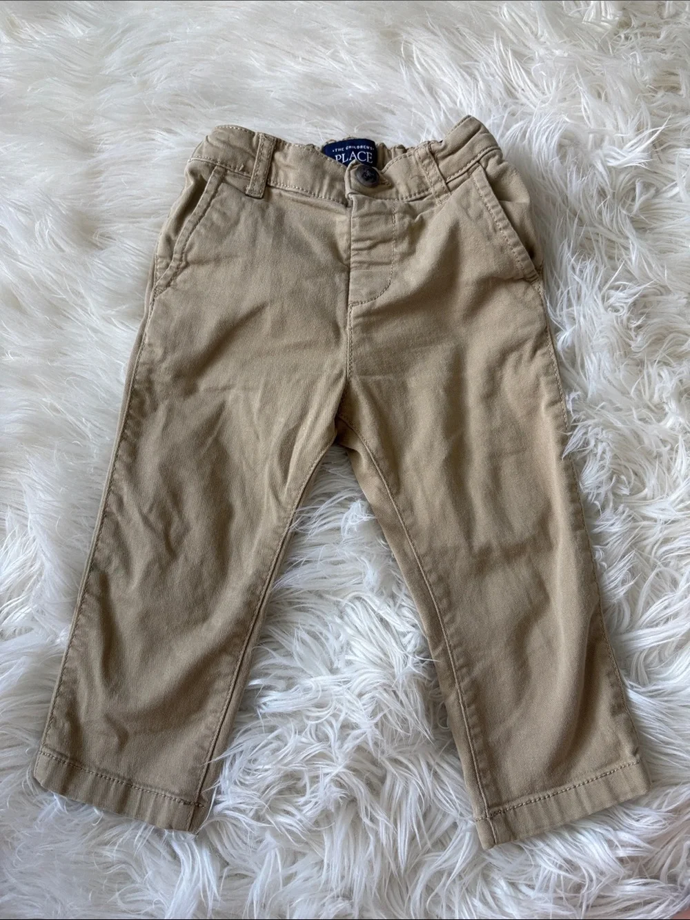 The Children's Place Tan Stretch Twill Pants